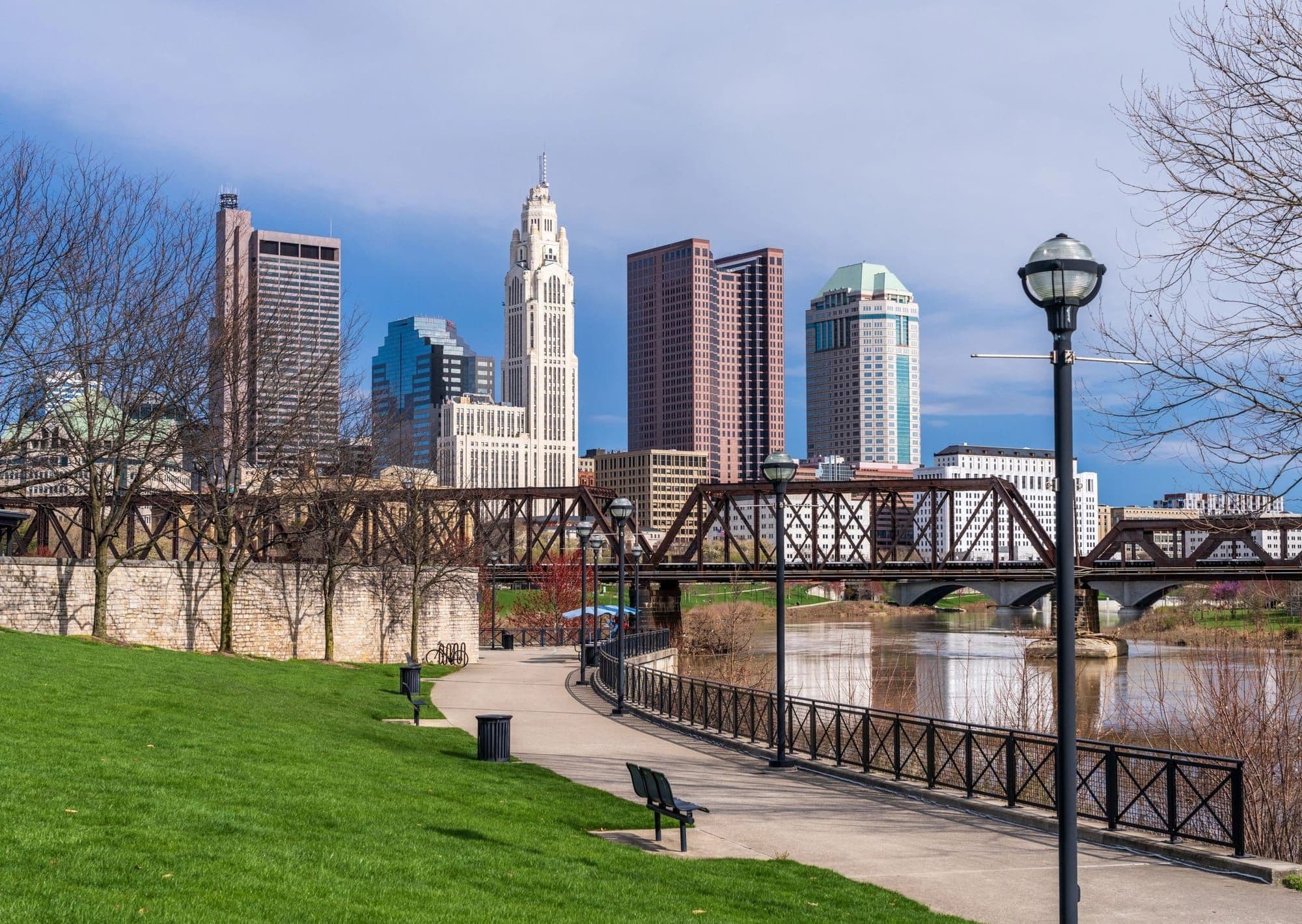 Our service area — moving in and around columbus