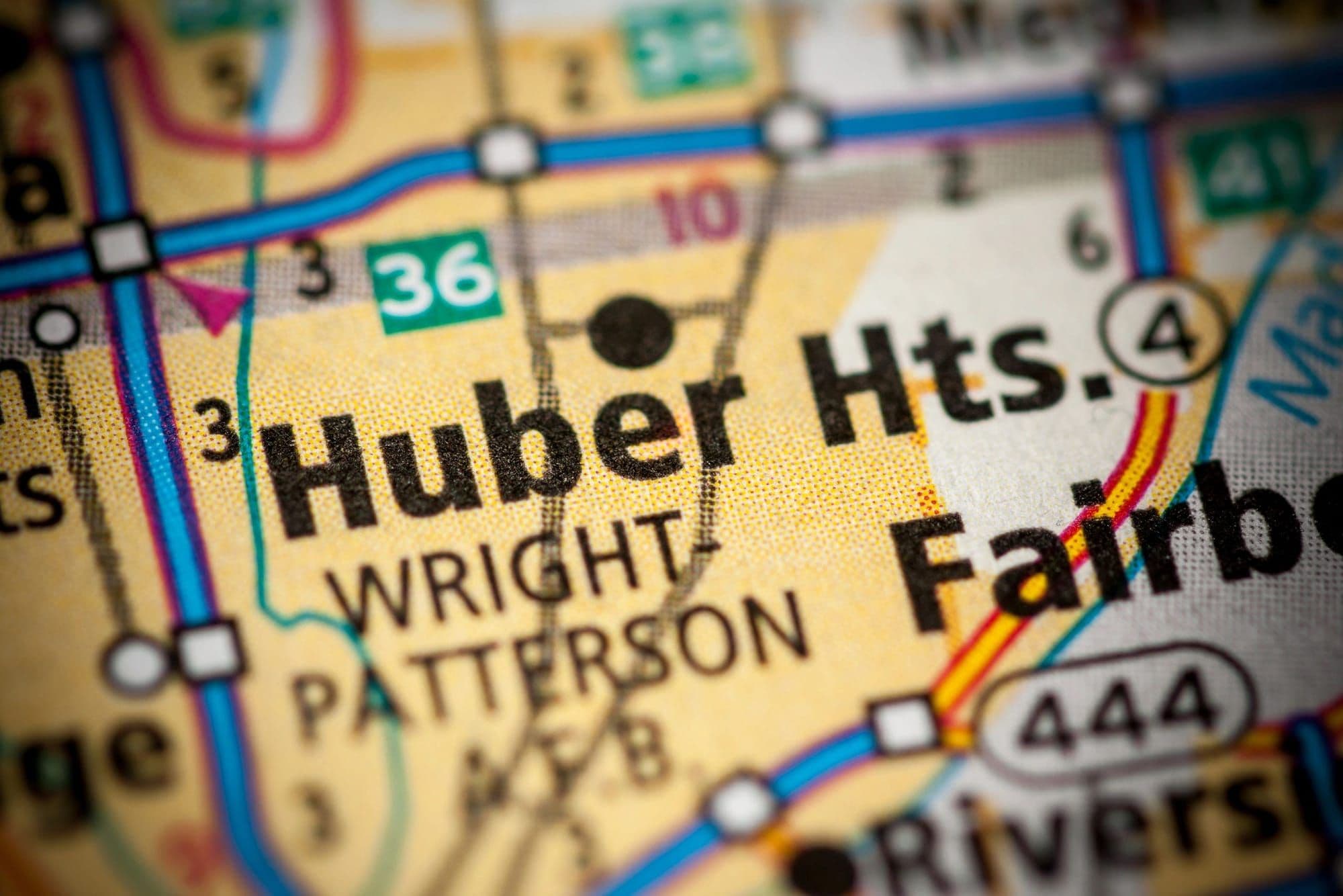 Our service area — moving in and around huber heights