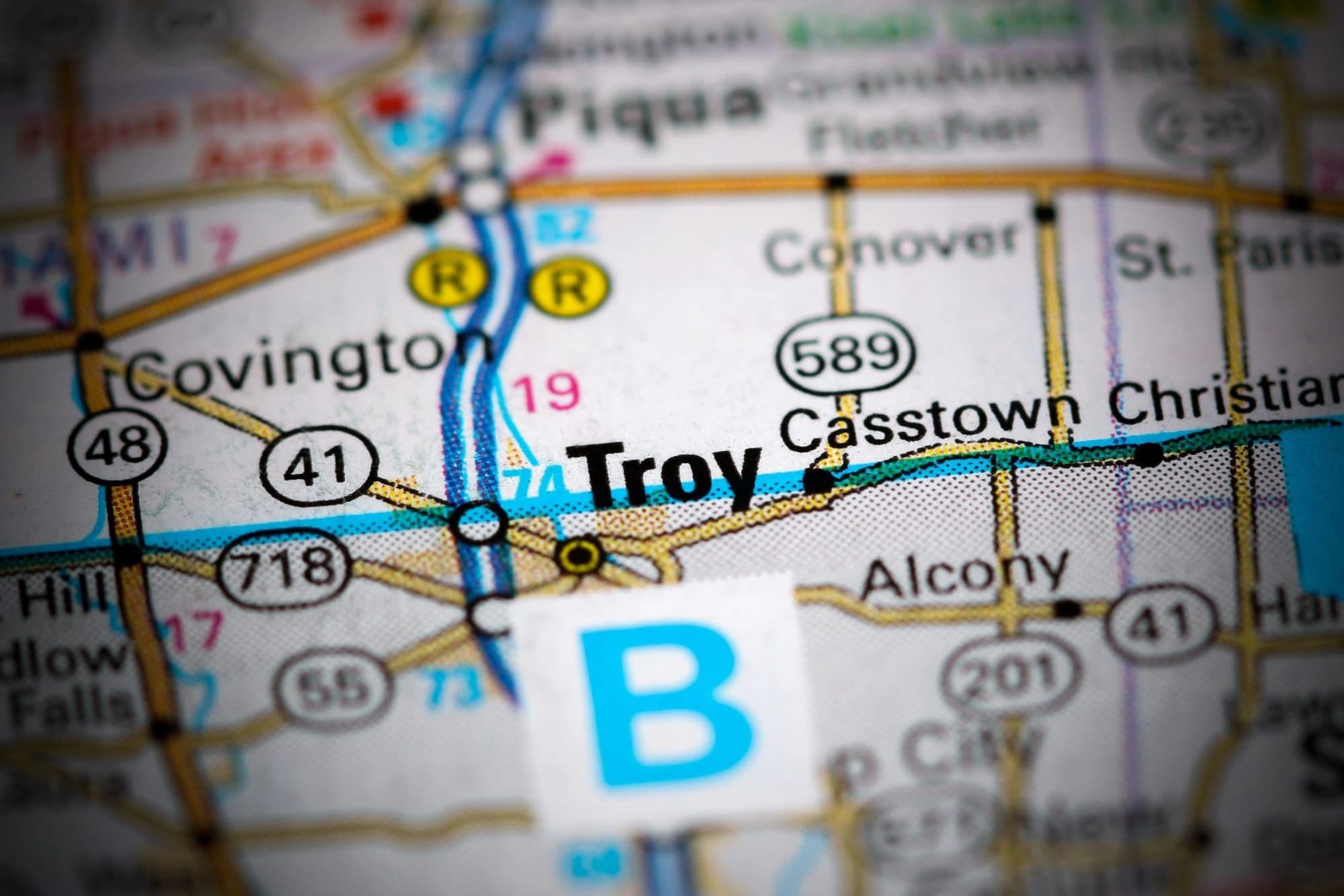 Our service area — moving in and around troy