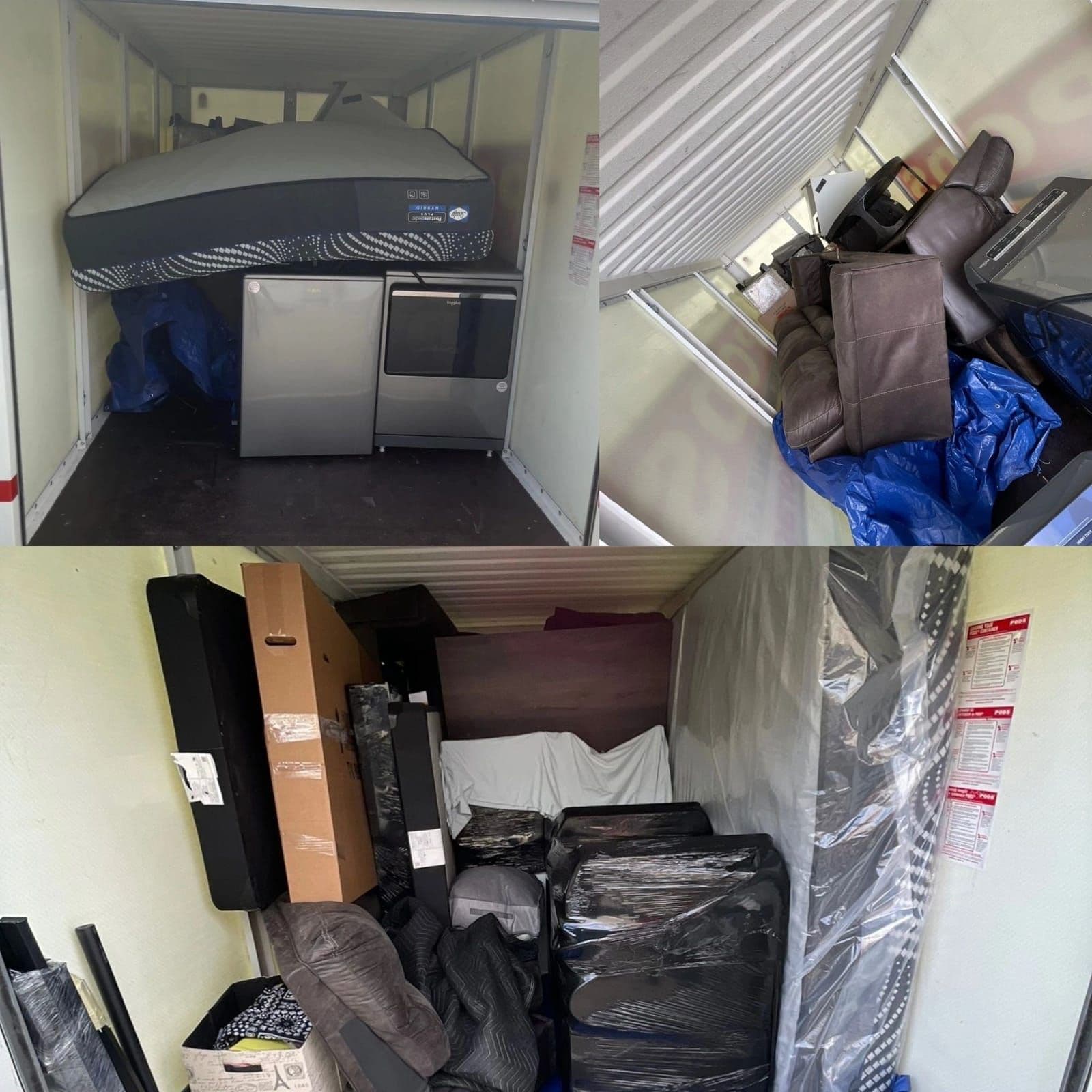 Before & After: How Affordable Movers Transformed a Poorly Loaded POD